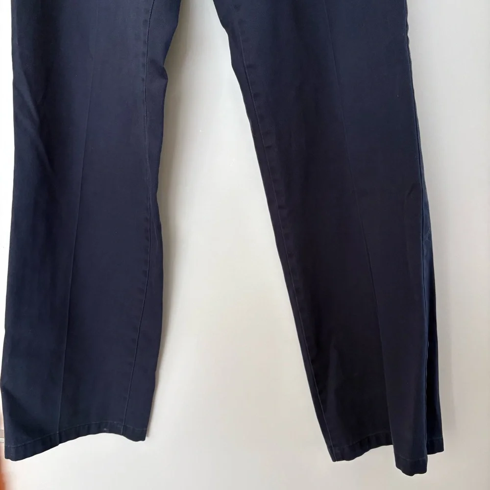 Dockers Men's Straight Fit Dark Blue Chinos